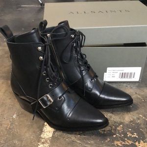 All Saints Leather Boot
